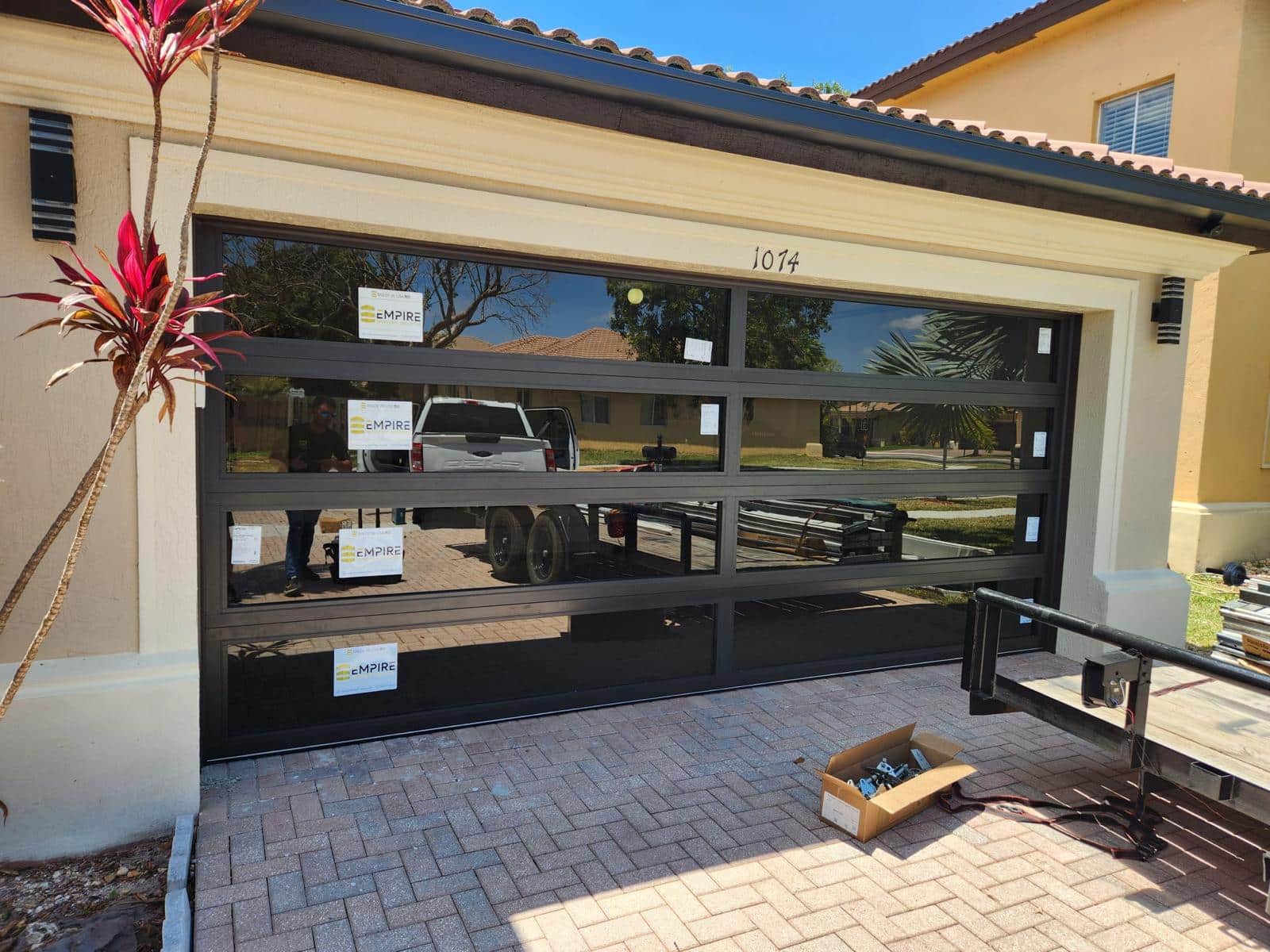 All Glass Garage doors