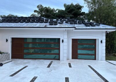 All Glass Garage doors