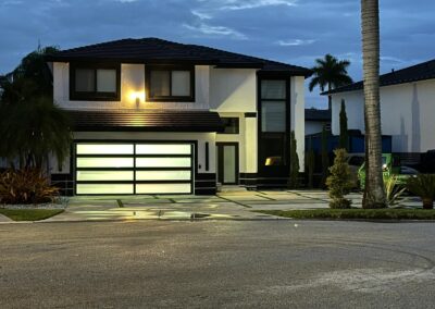 Aluminum-Framed Glass Doors