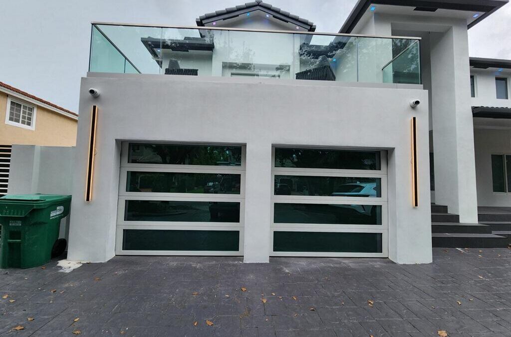 Frameless Glass Garage Doors