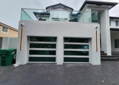 Frameless Glass Garage Doors