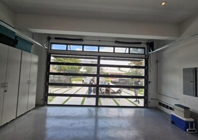 customers with glass doors