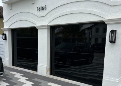 Frameless Glass Garage Doors